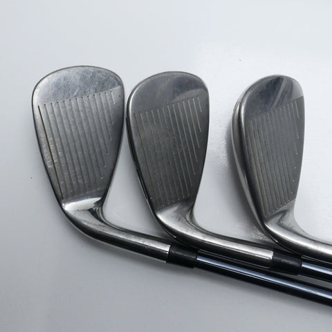 Used Wilson Dynapower Steel Iron Set / 6 - PW + GW / A Flex