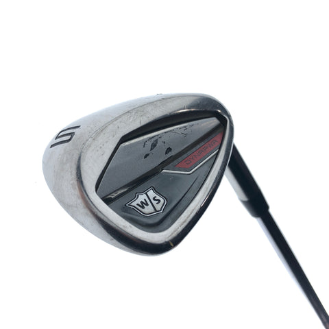 Used Wilson Dynapower Steel Sand Wedge Iron / 53.0 Degrees / Stiff Flex