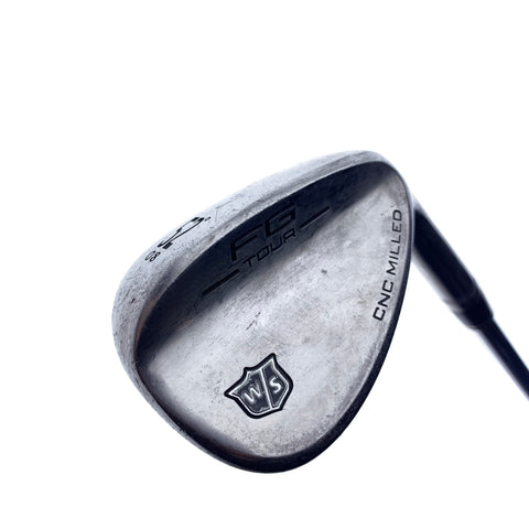 Used Wilson FG Tour Milled Gap Wedge / 52.0 Degrees / Wedge Flex