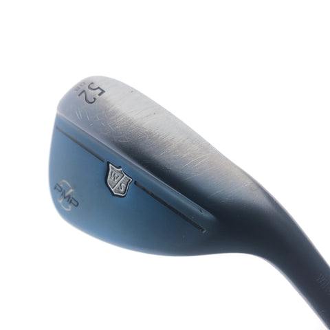 Used Wilson FG Tour PMP Gun Blue PVD Approach Wedge / 52.0 Degrees / Stiff Flex