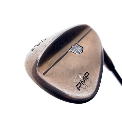 Used Wilson FG Tour PMP Oil Can PVD Gap Wedge / 52.0 Degrees / Stiff Flex