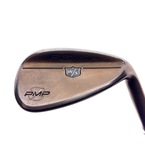 Used Wilson FG Tour PMP Oil Can PVD Gap Wedge / 52.0 Degrees / Stiff Flex