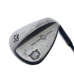 Used Wilson FG Tour TC Black Lob Wedge / 58.0 Degrees / Wedge Flex