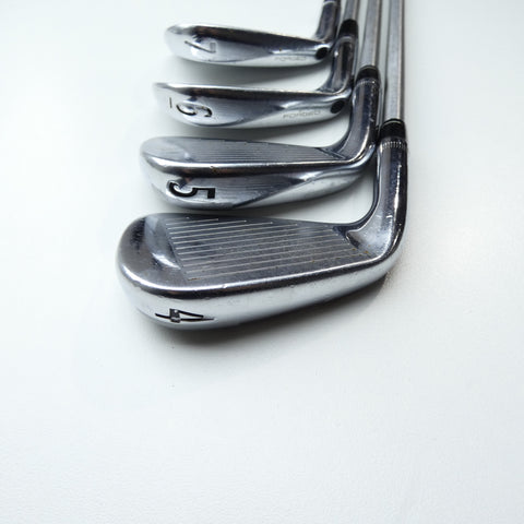 Used Wilson FG Tour V6 & Staff Model MB Iron Set / 4 - PW / X-Stiff Flex