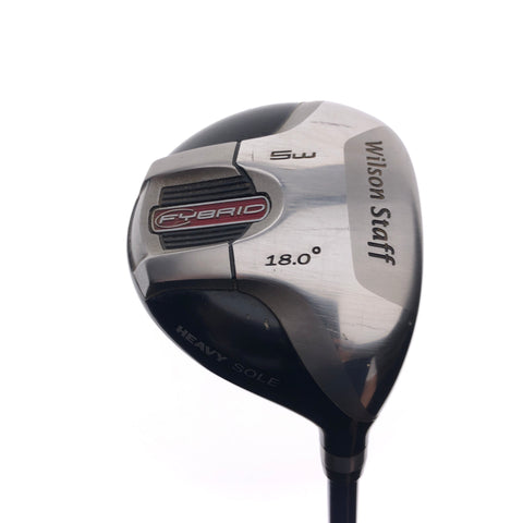 Used Wilson Fybrid Heavy Sole 2010 5 Fairway Wood / 18 Deg / Soft Regular Flex