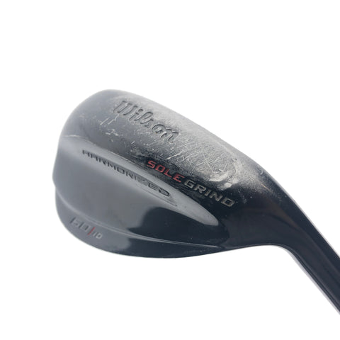 Used Wilson Harmonized Black Lob Wedge / 60.0 Degrees / Wedge Flex