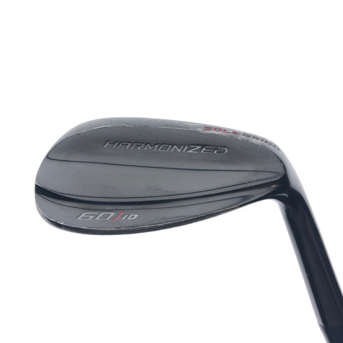 Used Wilson Harmonized Black Lob Wedge / 60.0 Degrees / Wedge Flex