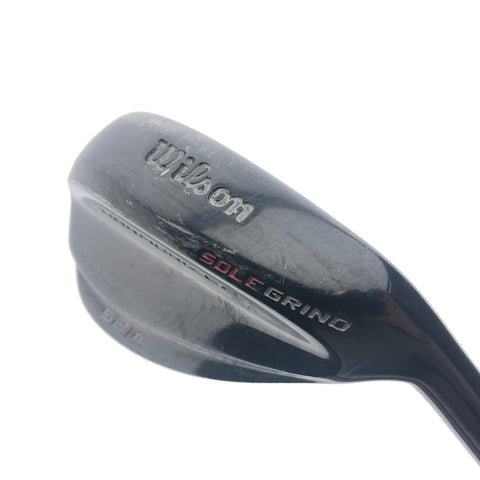 Used Wilson Harmonized Black Sand Wedge / 52.0 Degrees / Wedge Flex