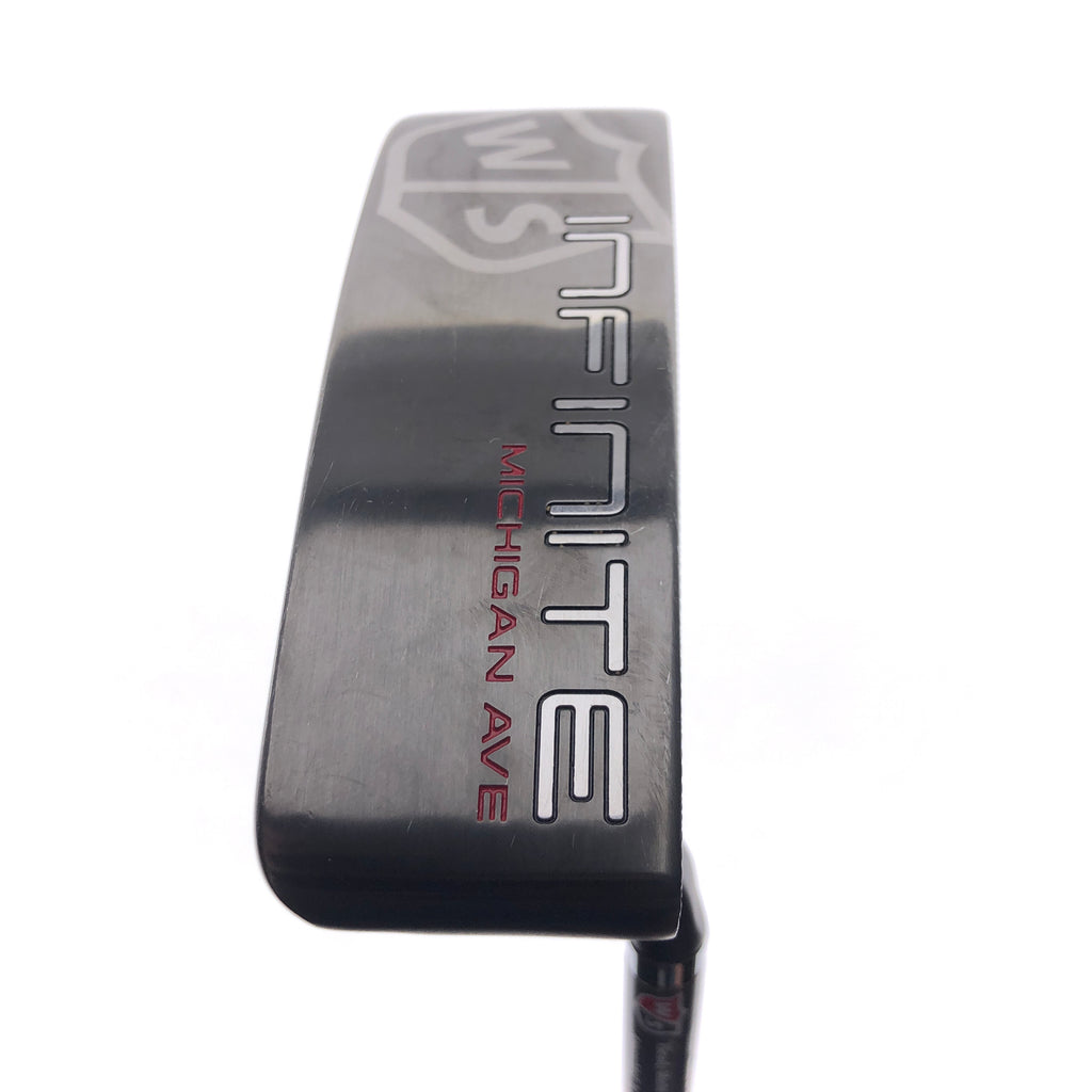 Used Wilson Infinite Michigan Ave Black Putter / 34.0 Inches