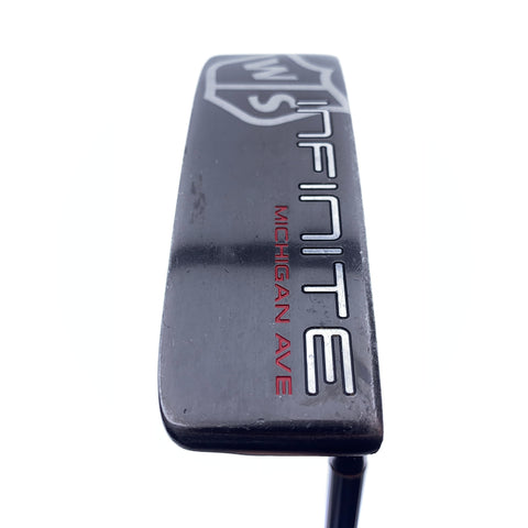 Used Wilson Infinite Michigan Ave Black Putter / 34.0 Inches