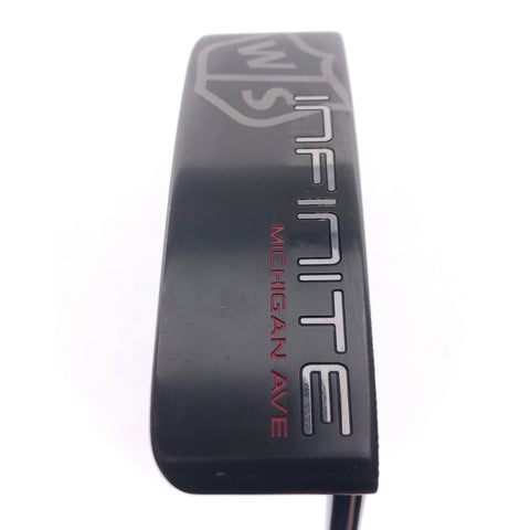 Used Wilson Infinite Michigan Ave Black Putter / 34.0 Inches