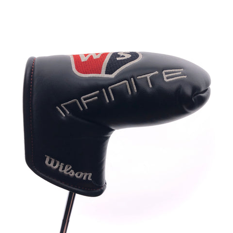 Used Wilson Infinite Windy City Black Putter / 34.0 Inches