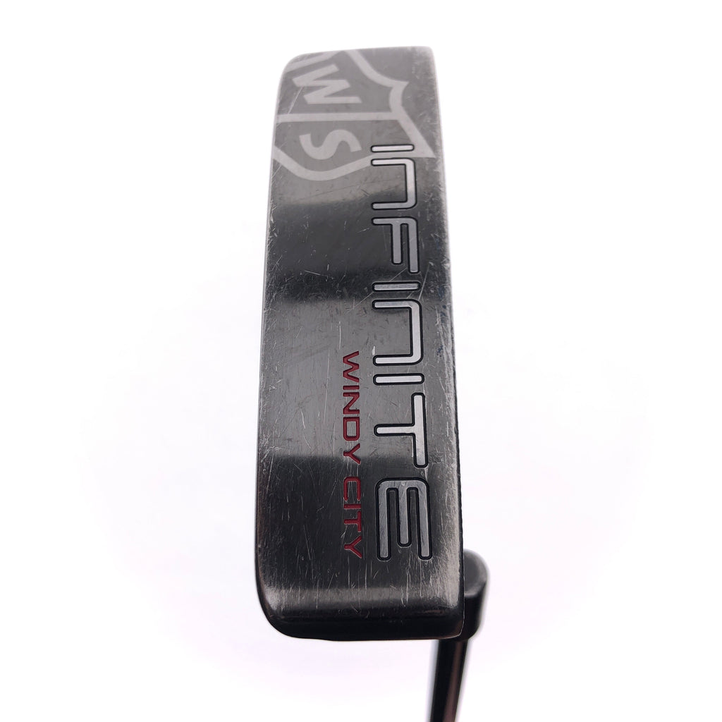 Used Wilson Infinite Windy City Black Putter / 34.0 Inches