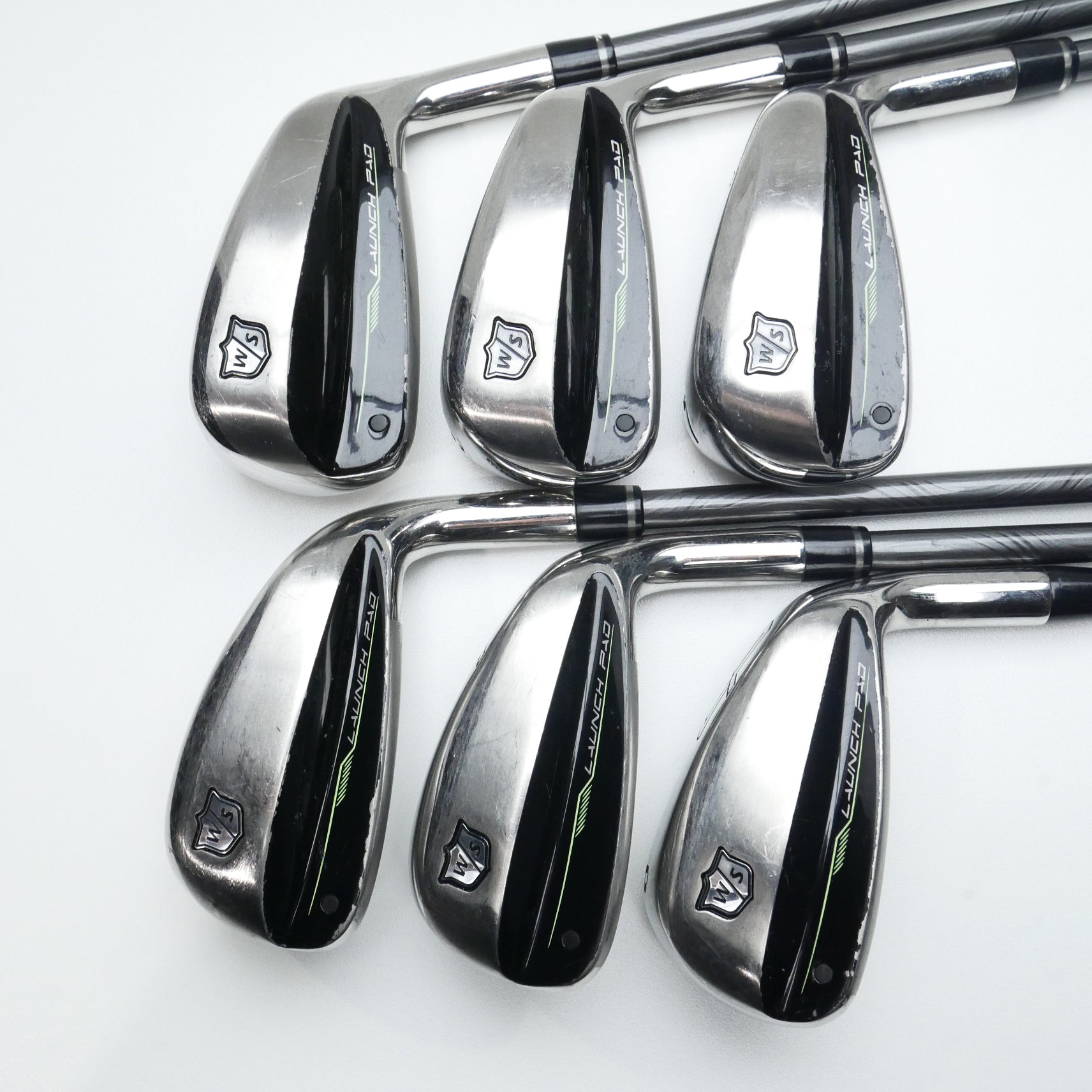 Used Wilson Launch Pad 2022 Iron Set / 5 - PW / A Flex