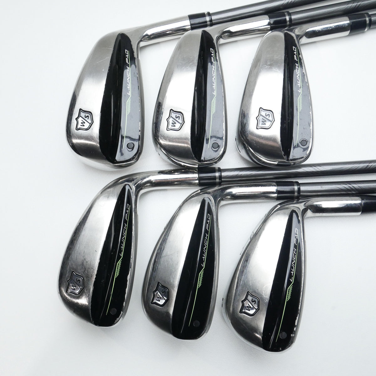 Used Wilson Launch Pad 2022 Iron Set / 5 - PW / A Flex