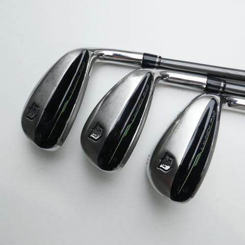 Used Wilson Launch Pad 2022 Iron Set / 5 - PW + GW / Regular Flex