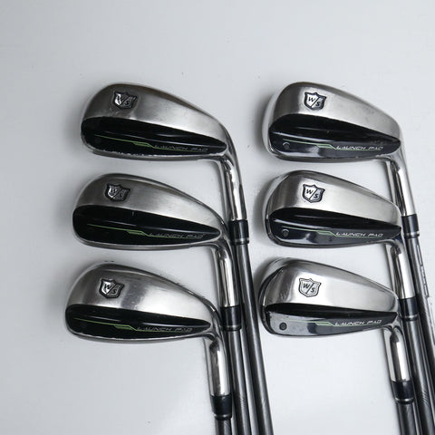 Used Wilson Launch Pad 2022 Iron Set / 5 - PW / Regular Flex