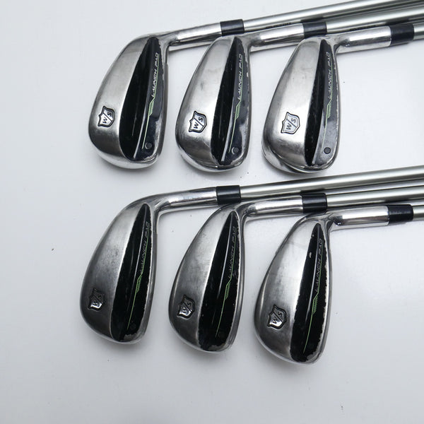 Used Wilson Launch Pad 2022 Iron Set / 5 - PW / Regular Flex