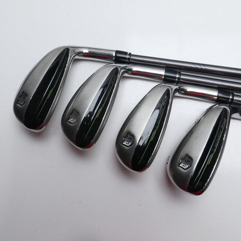 Used Wilson Launch Pad 2022 Iron Set / 5 - SW + GW / Regular Flex