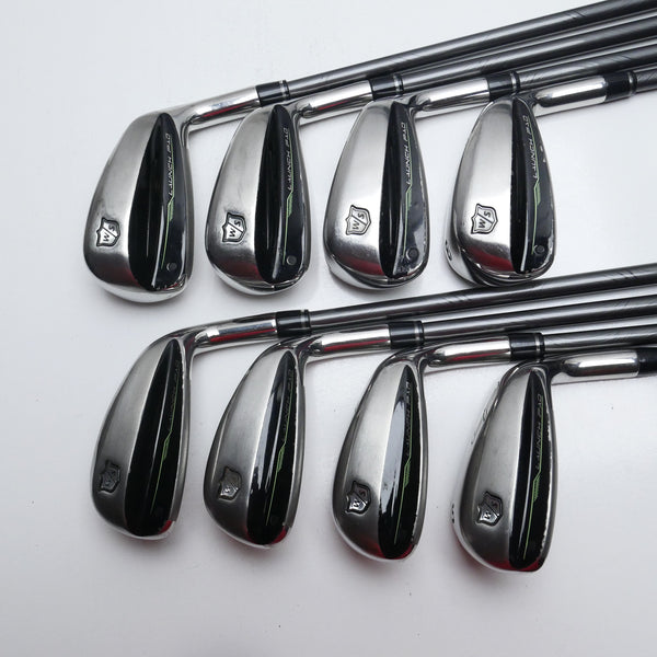 Used Wilson Launch Pad 2022 Iron Set / 5 - SW + GW / Regular Flex