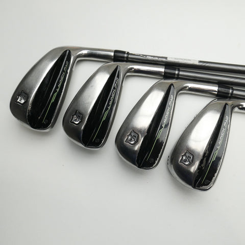 Used Wilson Launch Pad 2022 Iron Set / 5 - SW / Regular Flex