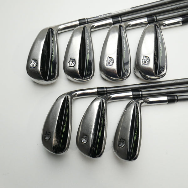 Used Wilson Launch Pad 2022 Iron Set / 5 - SW / Regular Flex