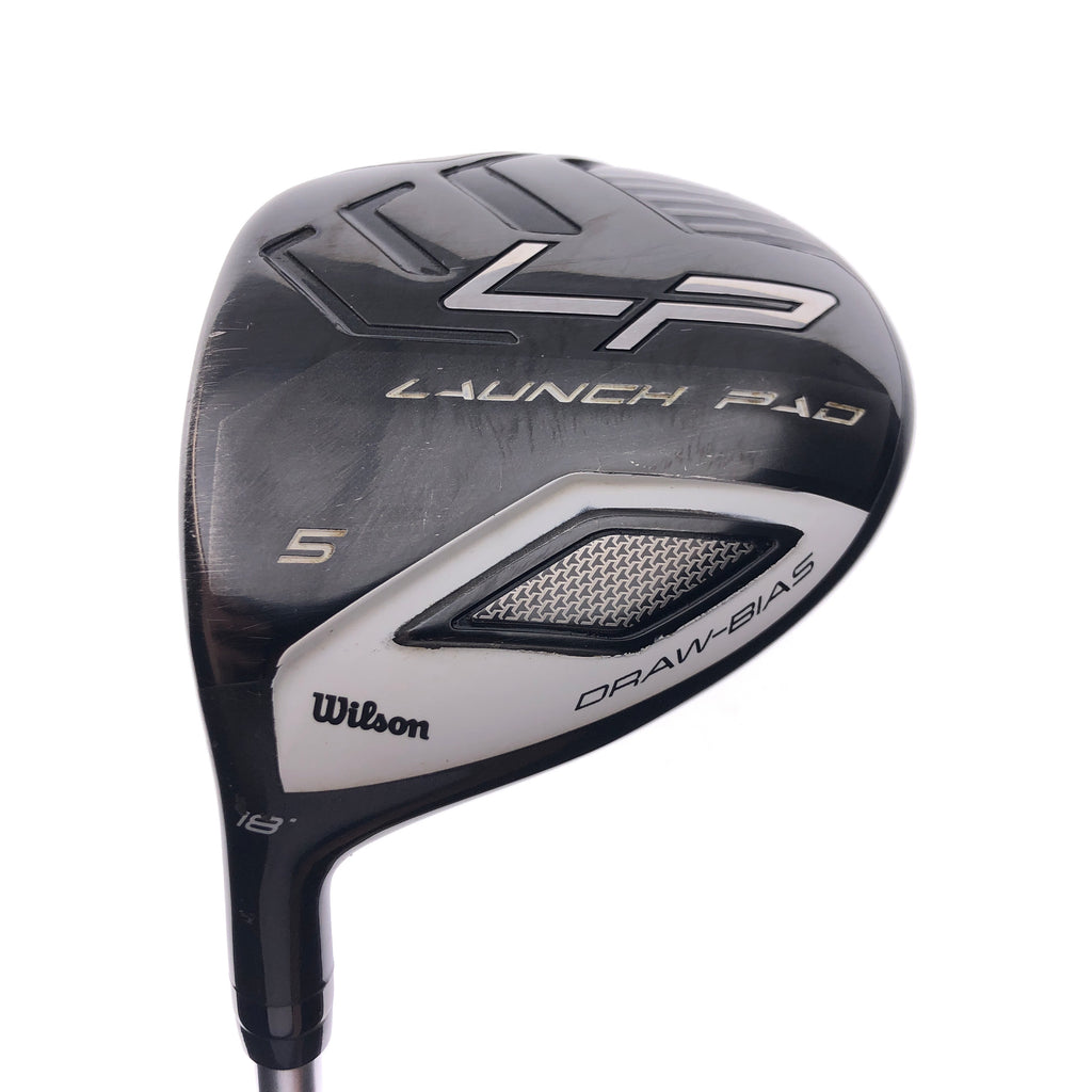 Used Wilson Launch Pad 5 Fairway Wood / 18 Degrees / Regular Flex / Left-Handed