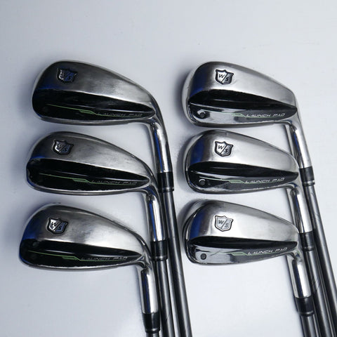 Used Wilson Launch Pad Iron Set / 5 - PW / Regular Flex