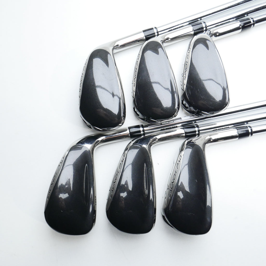 Used Wilson Launch Pad Iron Set / 5 - PW / Regular Flex