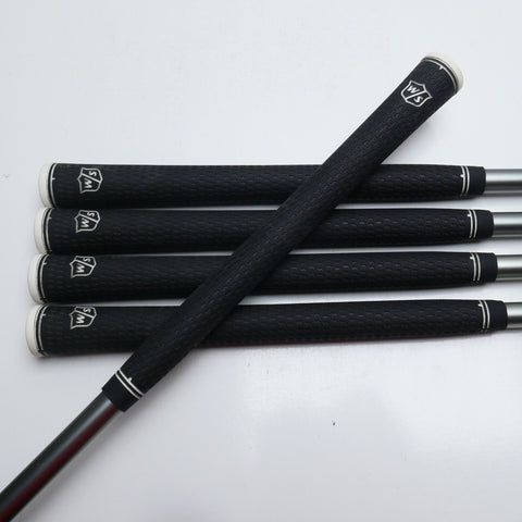 Used Wilson Launch Pad Iron Set / 6 - PW / Soft Regular Flex
