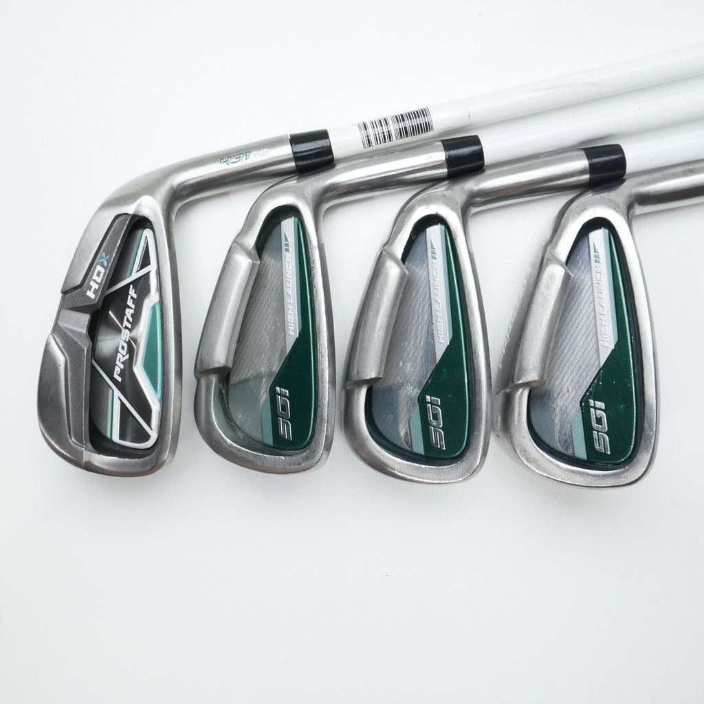 Used Wilson Prostaff HDX Iron Set / 6-9i / Ladies Flex