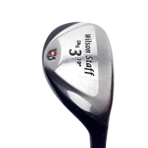 Used Wilson Staff Dh6 3 Hybrid / 19 Degrees / Regular Flex
