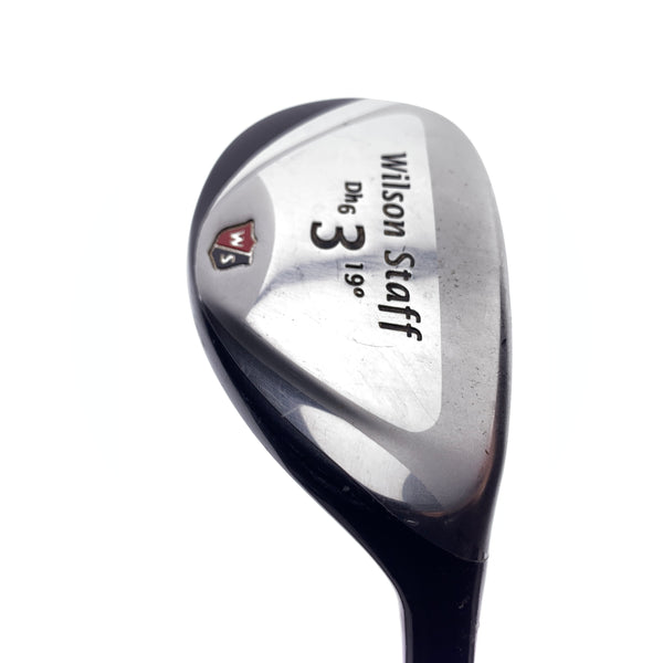 Used Wilson Staff Dh6 3 Hybrid / 19 Degrees / Regular Flex