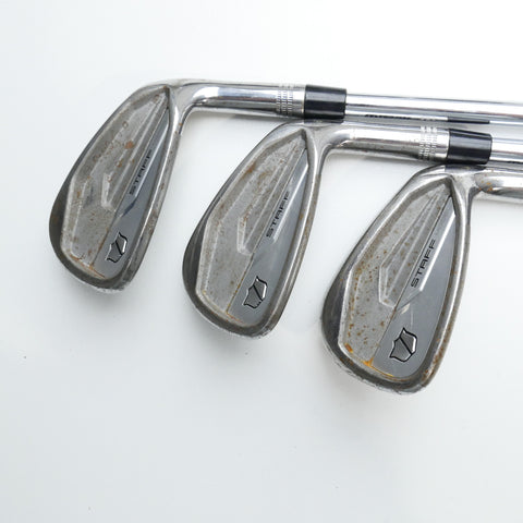 Used Wilson Staff Model 2024 RAW Iron Set / 4 - PW / X-Stiff Flex