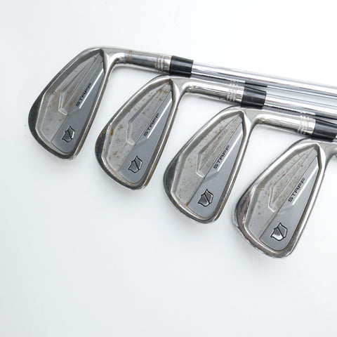 Used Wilson Staff Model 2024 RAW Iron Set / 4 - PW / X-Stiff Flex