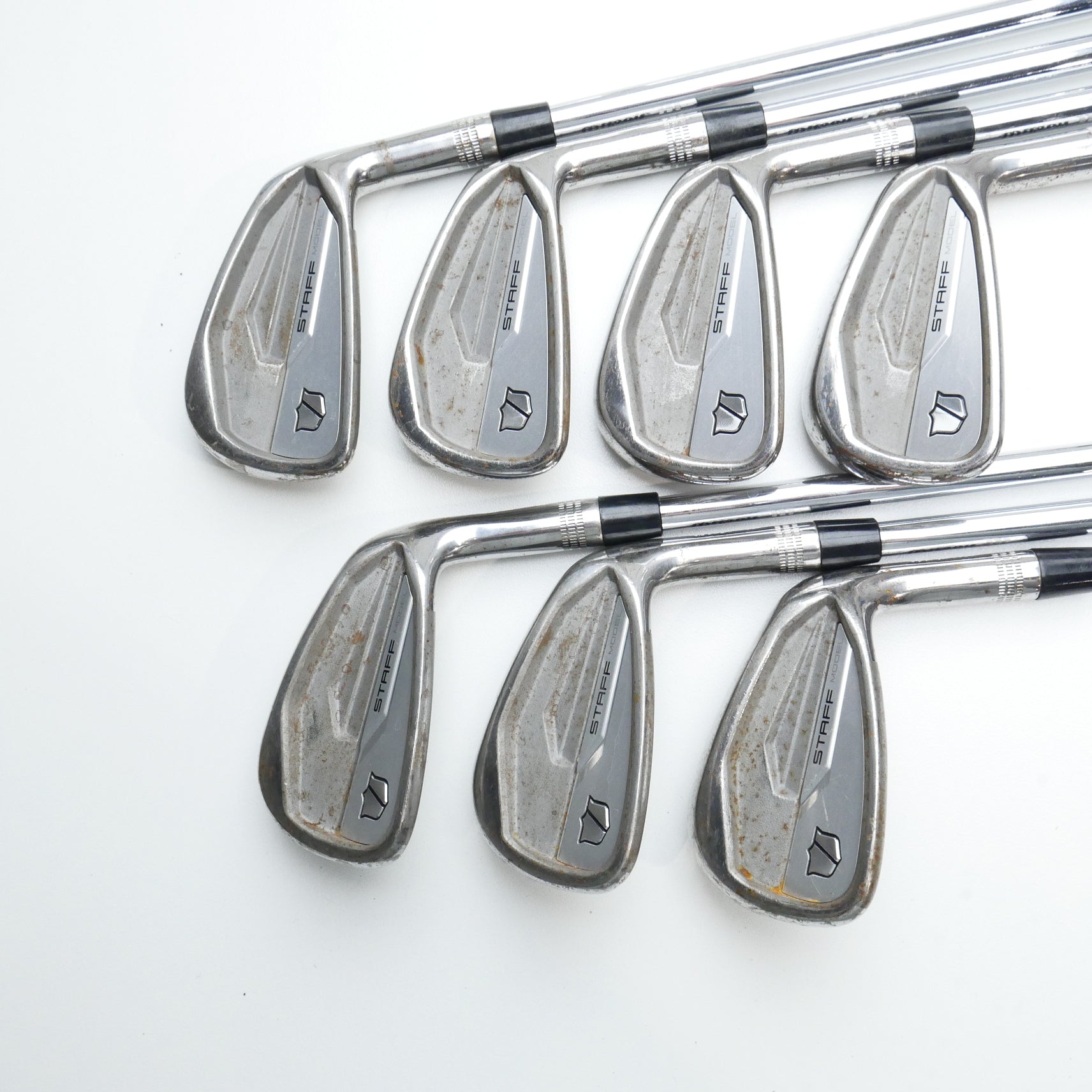 Used Wilson Staff Model 2024 RAW Iron Set / 4 - PW / X-Stiff Flex