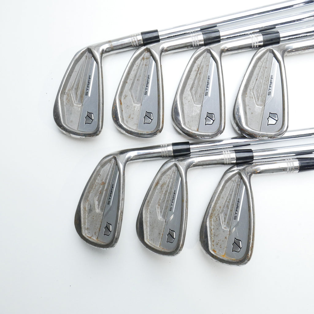 Used Wilson Staff Model 2024 RAW Iron Set / 4 - PW / X-Stiff Flex