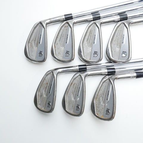 Used Wilson Staff Model 2024 RAW Iron Set / 4 - PW / X-Stiff Flex