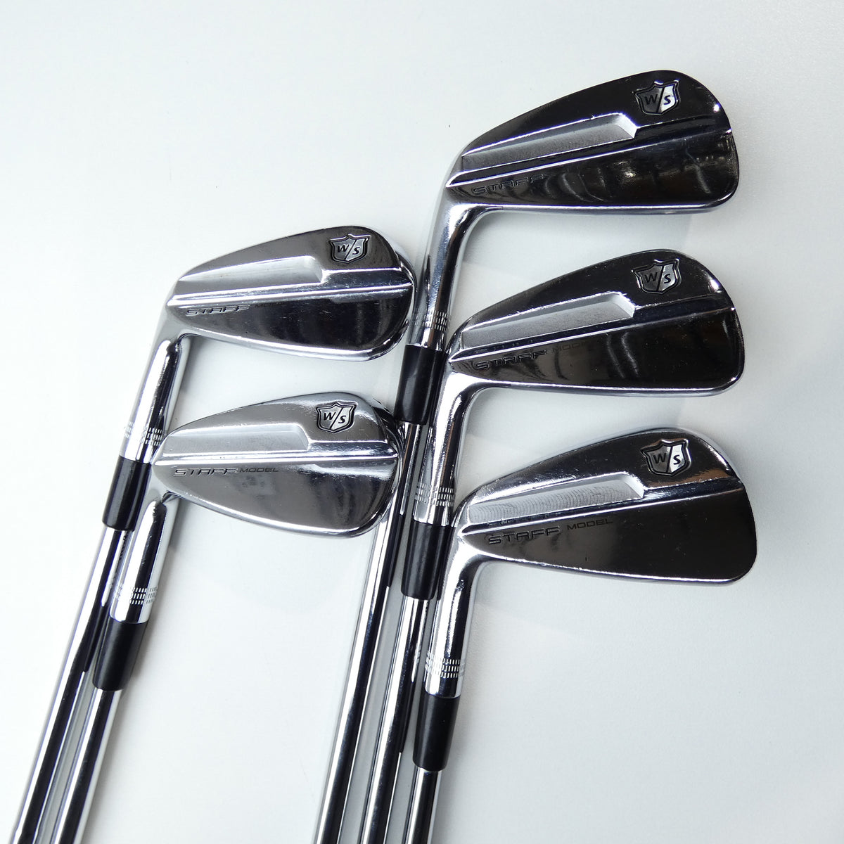 Used Wilson Staff Model Blade Iron Set / 5 - 9 IRON / X-Stiff Flex / Left-Handed