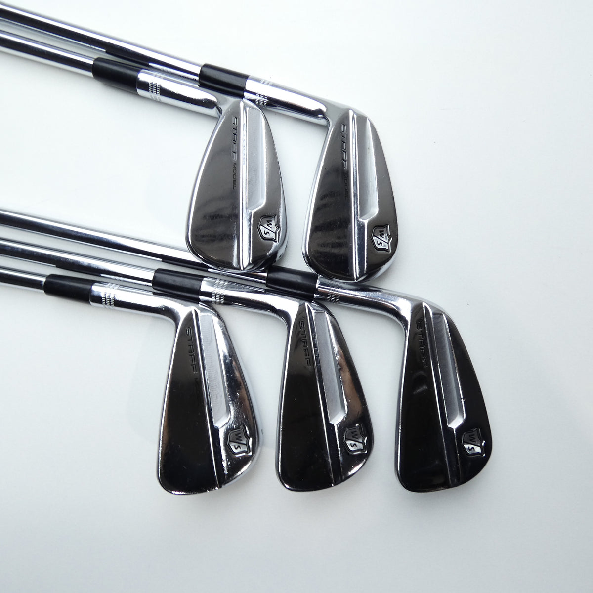 Used Wilson Staff Model Blade Iron Set / 5 - 9 IRON / X-Stiff Flex / Left-Handed