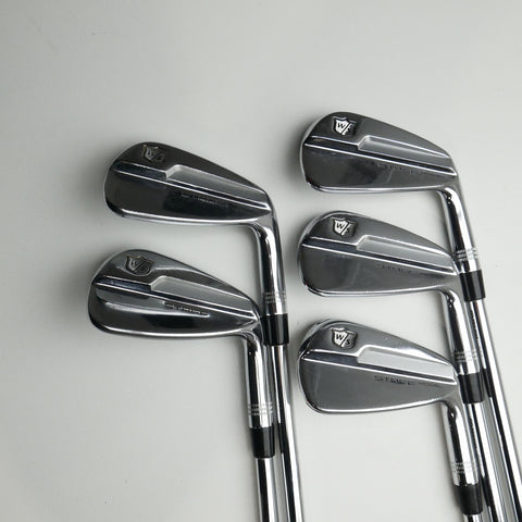 Used Wilson Staff Model Blade Iron Set / 6 - PW / Stiff Flex