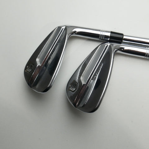 Used Wilson Staff Model Blade Iron Set / 6 - PW / Stiff Flex