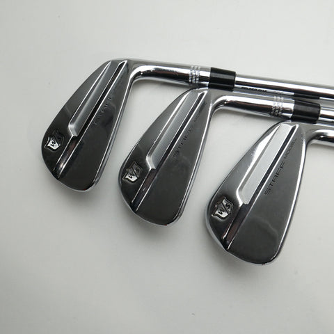 Used Wilson Staff Model Blade Iron Set / 6 - PW / Stiff Flex