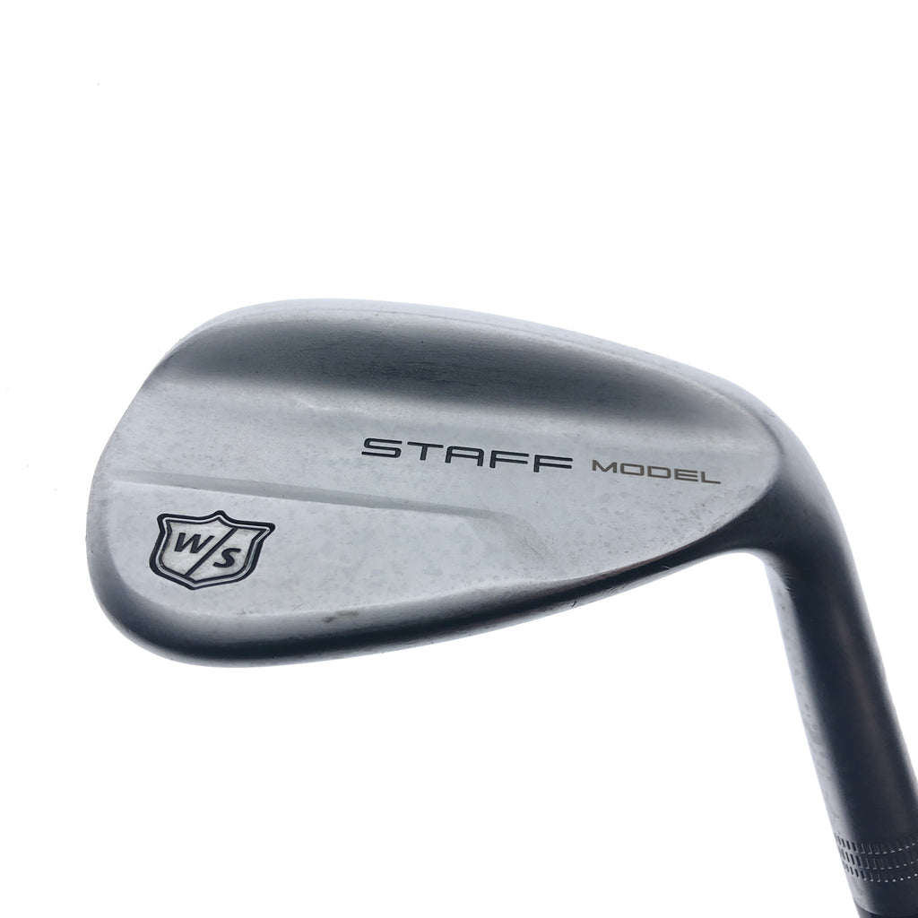 Used Wilson Staff Model Brushed Steel Sand Wedge / 54.0 Degrees / Stiff Flex