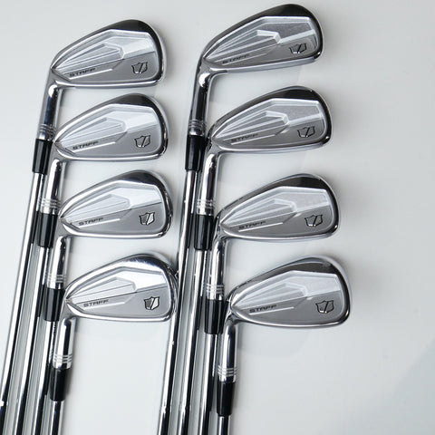 Used Wilson Staff Model CB 2024 Iron Set / 3 - PW / Stiff Flex / Left-Handed