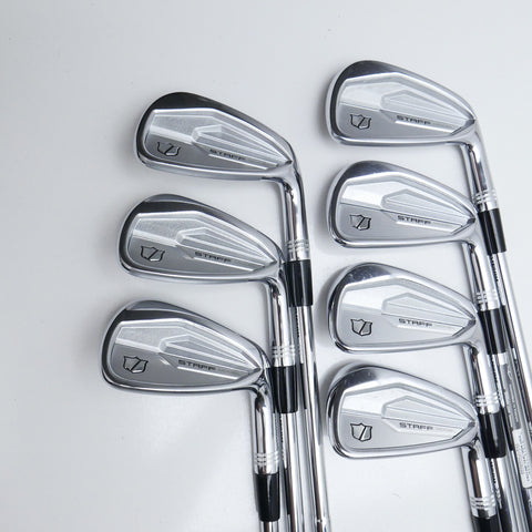 Used Wilson Staff Model CB 2024 Iron Set / 4 - PW / Stiff Flex
