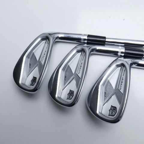 Used Wilson Staff Model CB Iron Set / 5 - PW / Stiff Flex