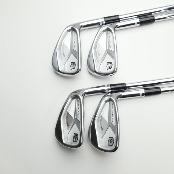 Used Wilson Staff Model CB Iron Set / 6 - 9 Iron / Stiff Flex
