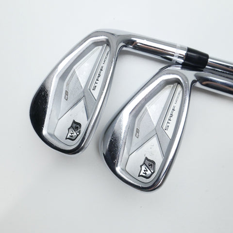 Used Wilson Staff Model CB Iron Set / 6 - PW / Regular Flex