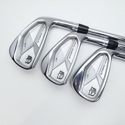 Used Wilson Staff Model CB Iron Set / 6 - PW / Regular Flex